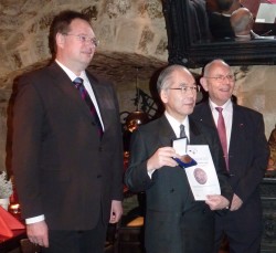 Verleihung der Siebold-Medaille an den Botschafter Japans Dr. SHINYO