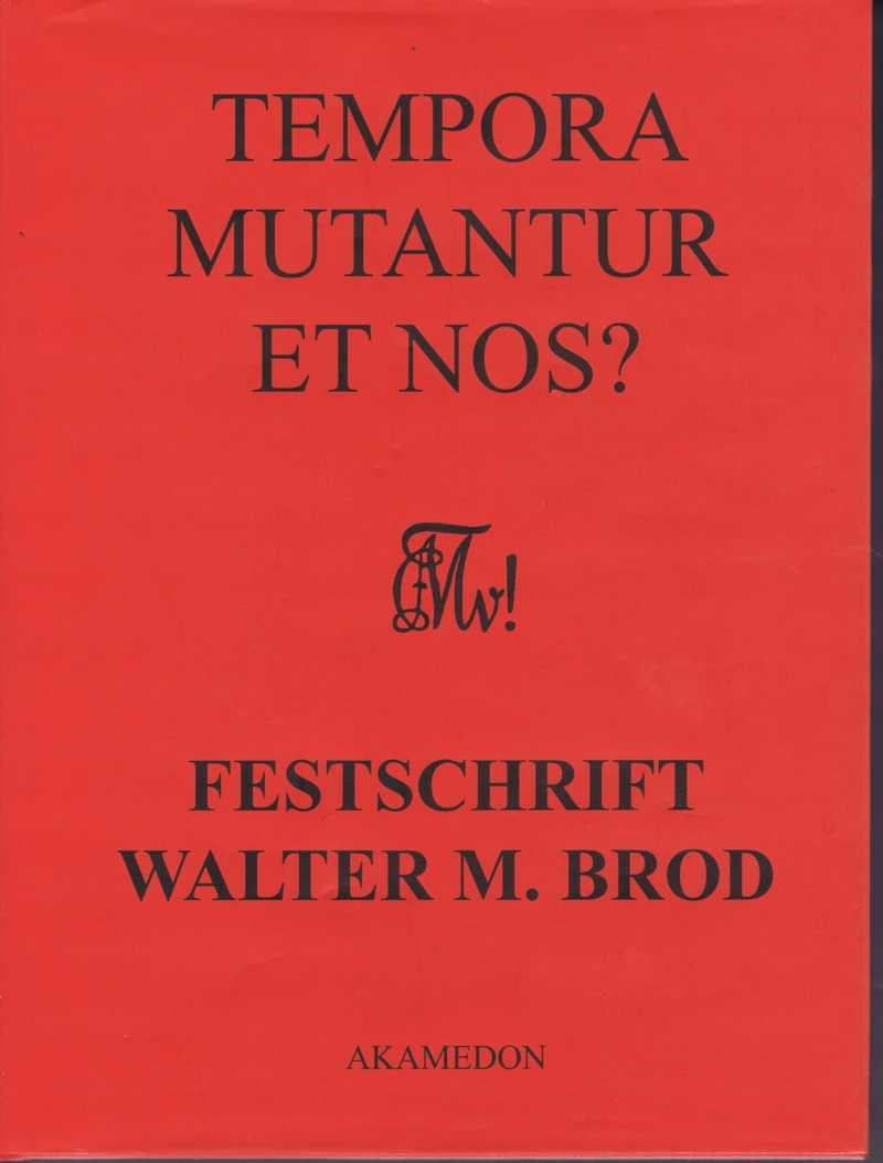 Festschrift Brod