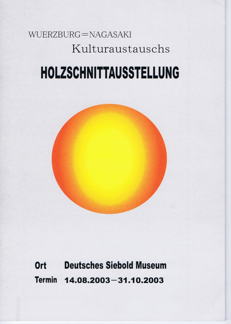 Holzschnittausstellung 2003