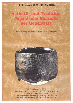 Japanische Keramik der Gegenwart Crueger