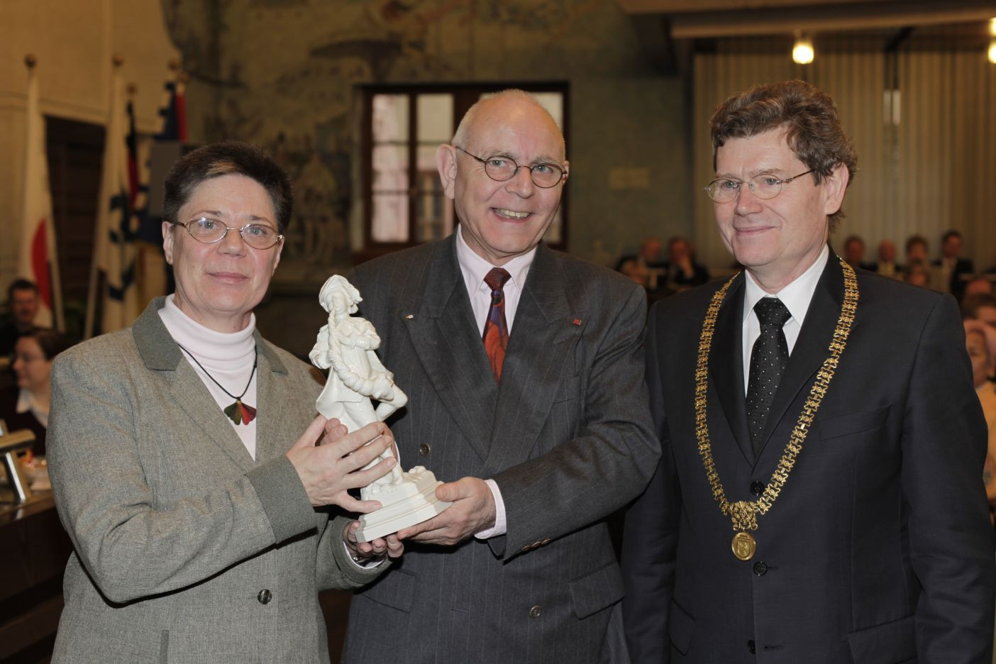 Tanzender Schäfer Stadt Würzburg Siebold Museum - Gesellschaft