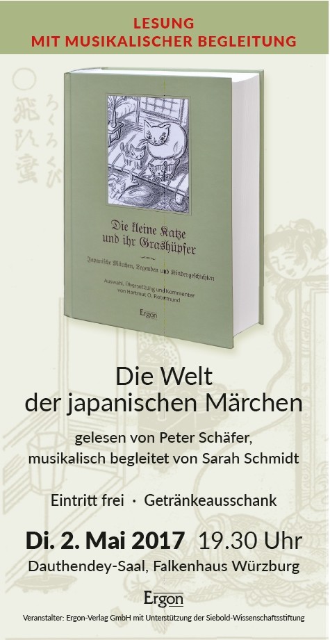 Lesung Japanische Märchen Hartmut Rotermund Siebold-Muaeum