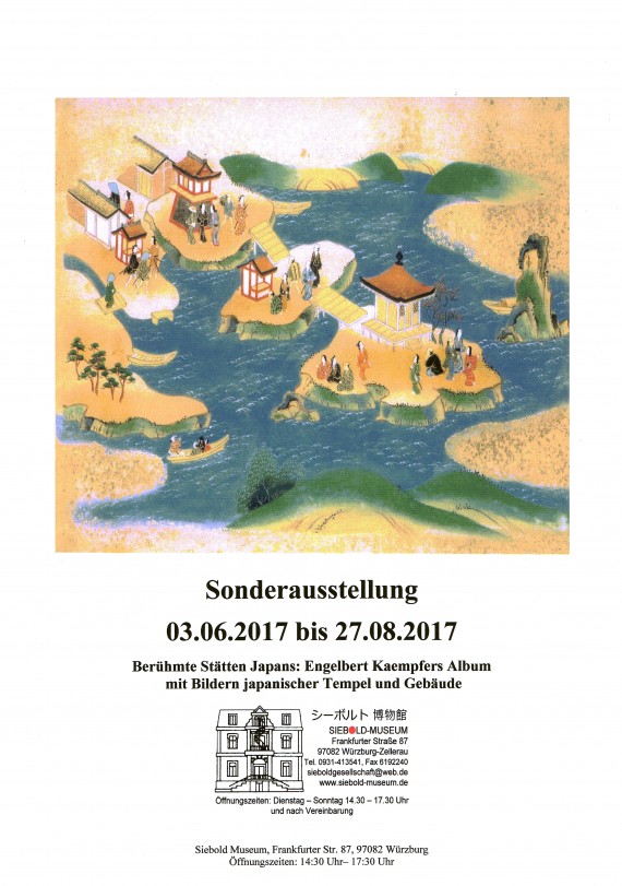 Engelbrt Kaempfer Sonderausstellung Siebold-Museum Würzburg 2017