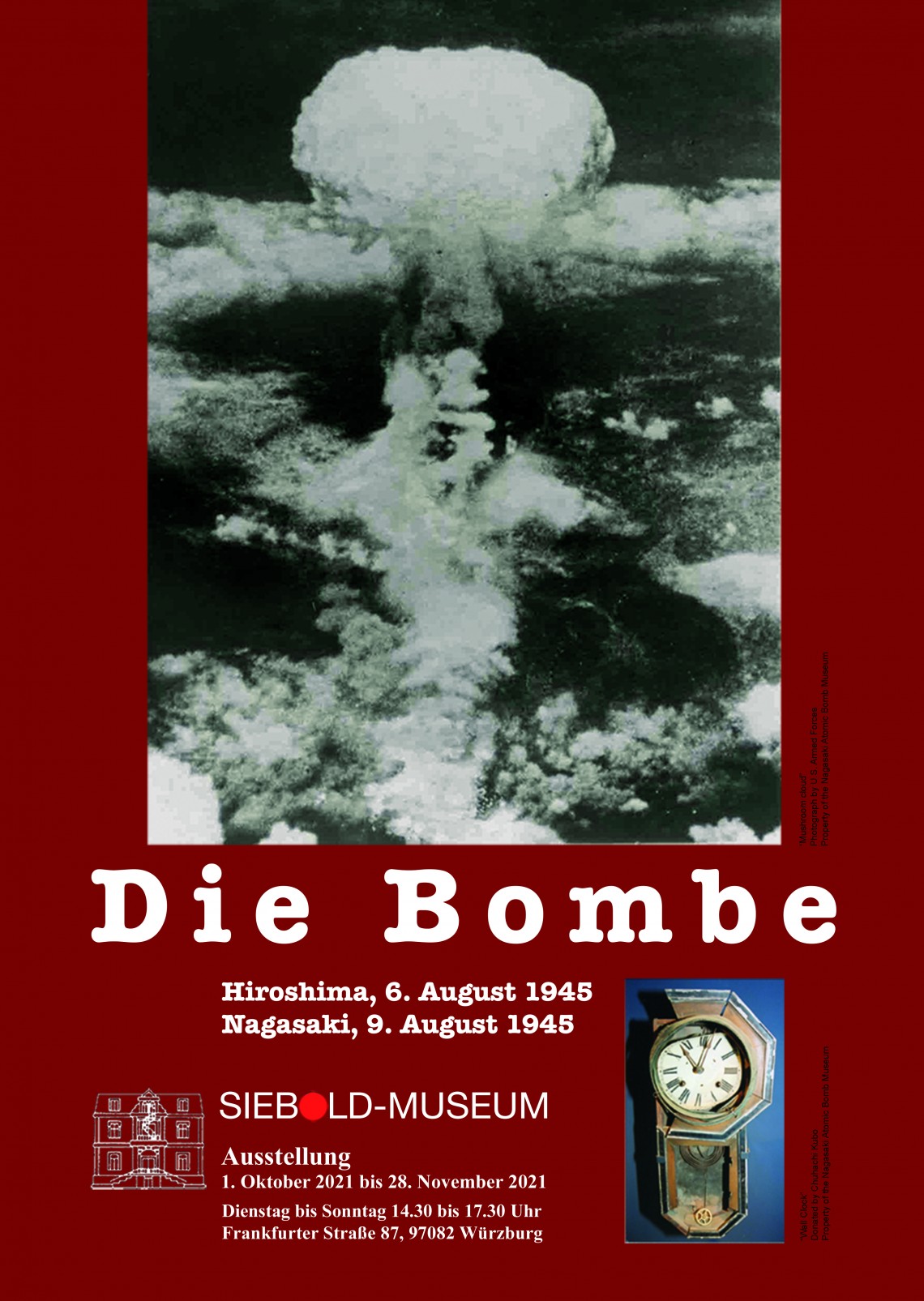 Die Atombombe Ausstellung Siebold-Museum 2021